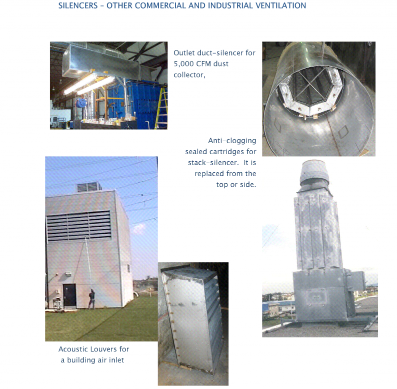 C brochure page 5 showing other ventilation equipment applications